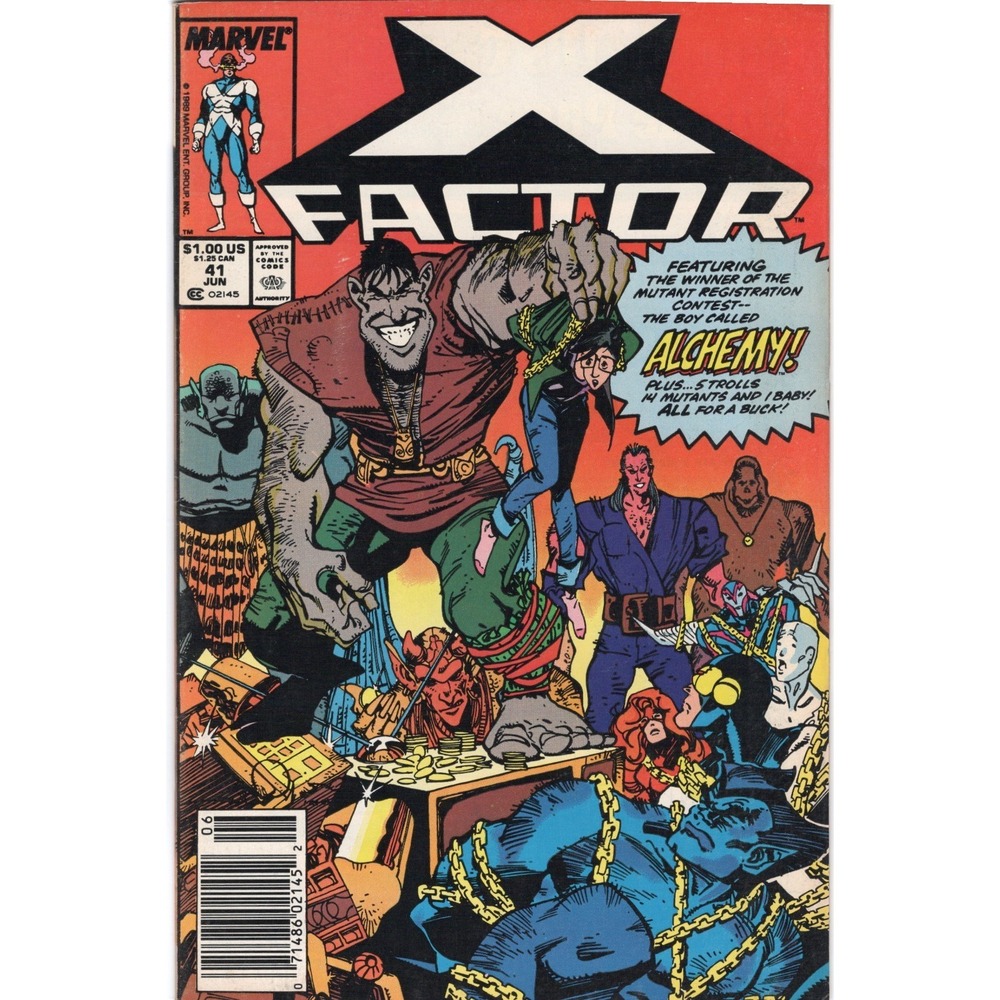 X-Factor #41 1989 Marvel Comic Book